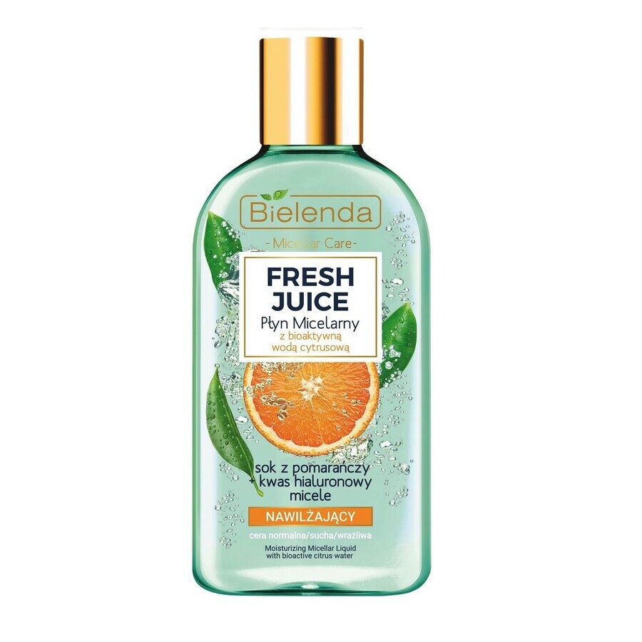 Bielenda Fresh Juice lichid micelar hidratant, portocale, 500 ml