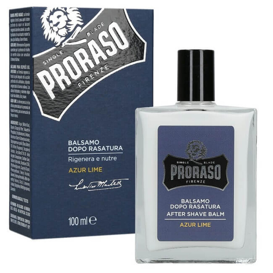 Proraso Azur Limette Aftershave-Balsam, 100 ml