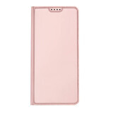 Custodia Dux Ducis Skin Pro con lembo e slot per schede per Xiaomi Redmi Note 13 5G - rosa