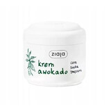 Ziaja Bio, Huile d'avocat, Crème de jour et de nuit, peaux sèches et fatiguées, 75ml