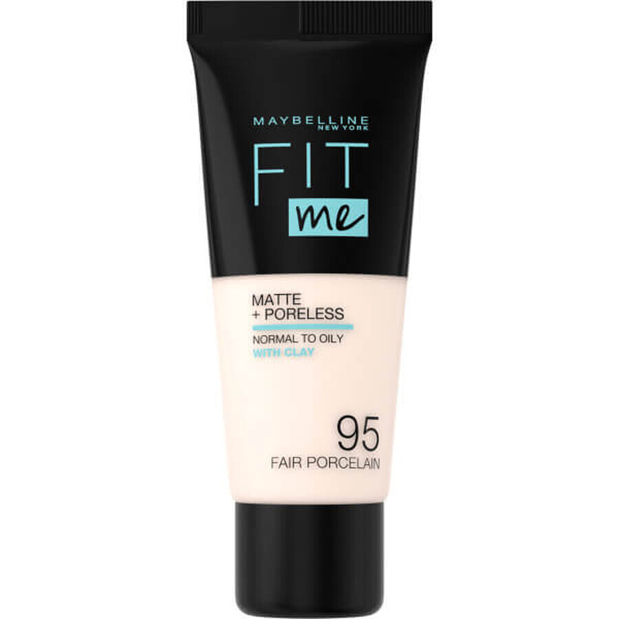 Boutique Maybelline Fit Me Mattifying Face Primer 95 Fair Porcelain, 30 ml Maybelline Fit Me Mattifying Face Primer 95 Fair Porcelain, 30 ml