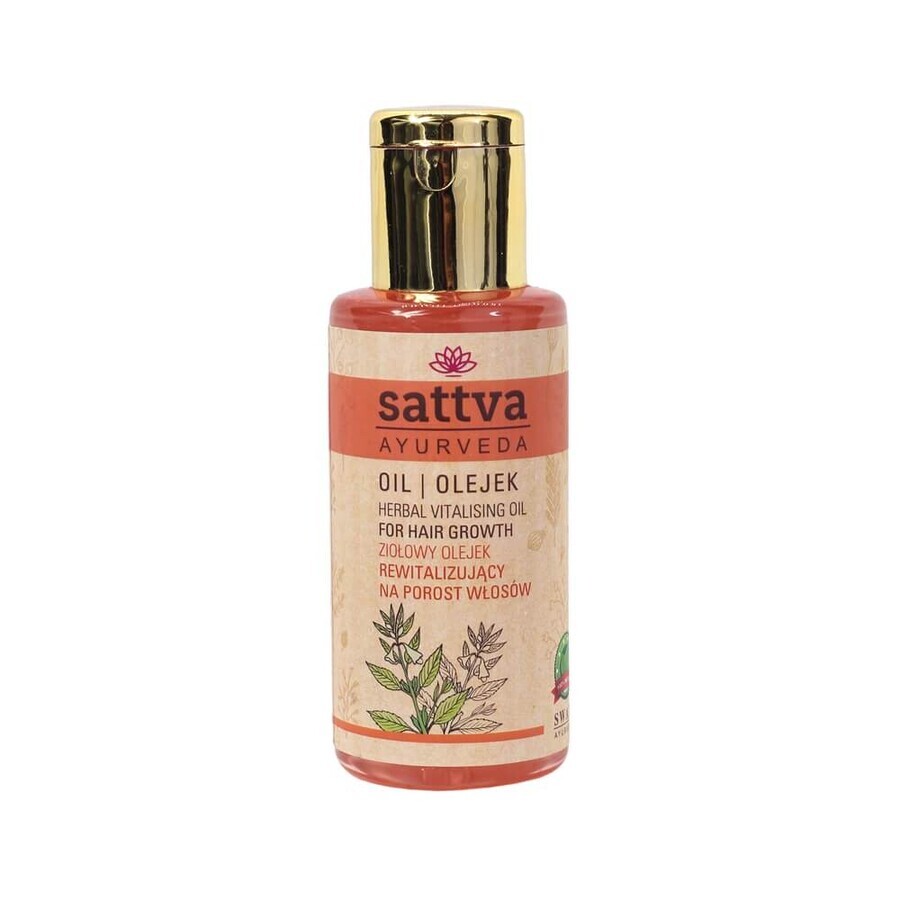 Sattva, Olio vegetale per la crescita dei capelli, 100 ml