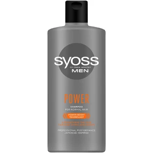 Syoss Men Power Shampoo for normal hair, 440 ml