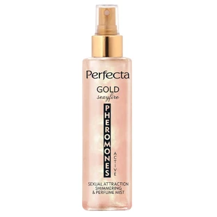 Perfecta Feromonen Actieve Lichaamsnevel Goud Sexyvuur, 200ml