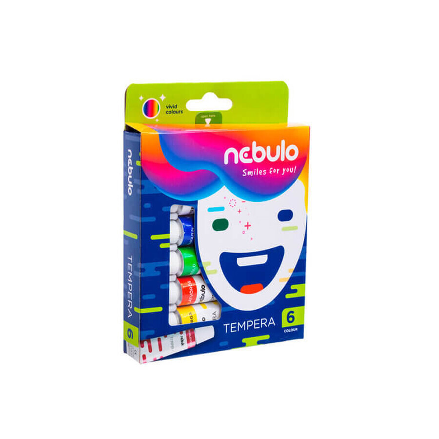 Acquista Vernice a tempera Nebulo in tubetto da 6 colori Vernice a tempera Nebulo in tubetto da 6 colori