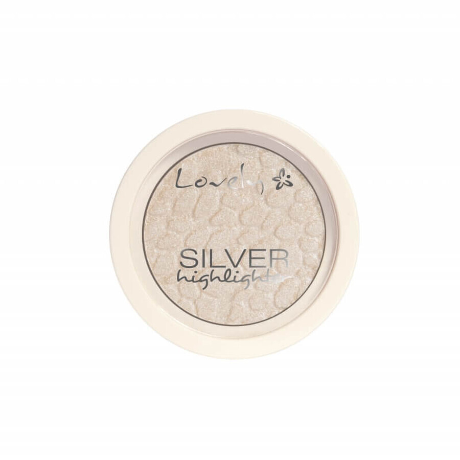 Lovely Silver stone face highlighter, 1 piece