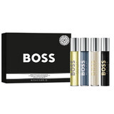 Hugo Boss Travel Exclusive set van miniatuur parfums voor mannen, 4 x 10 ml