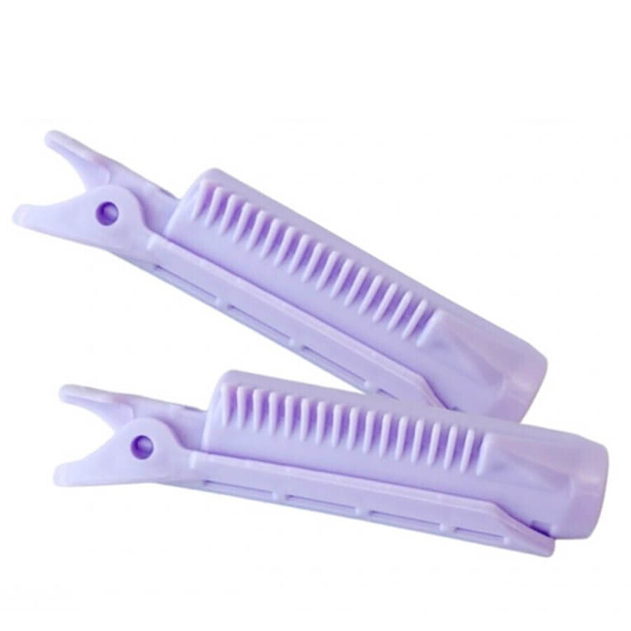Ecarla Hair Styling Clips 10x3cm AK09, 2 pieces