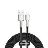Baseus Cafule Series Metal Data Câble USB-A / Lightning 2.4A 1m - noir