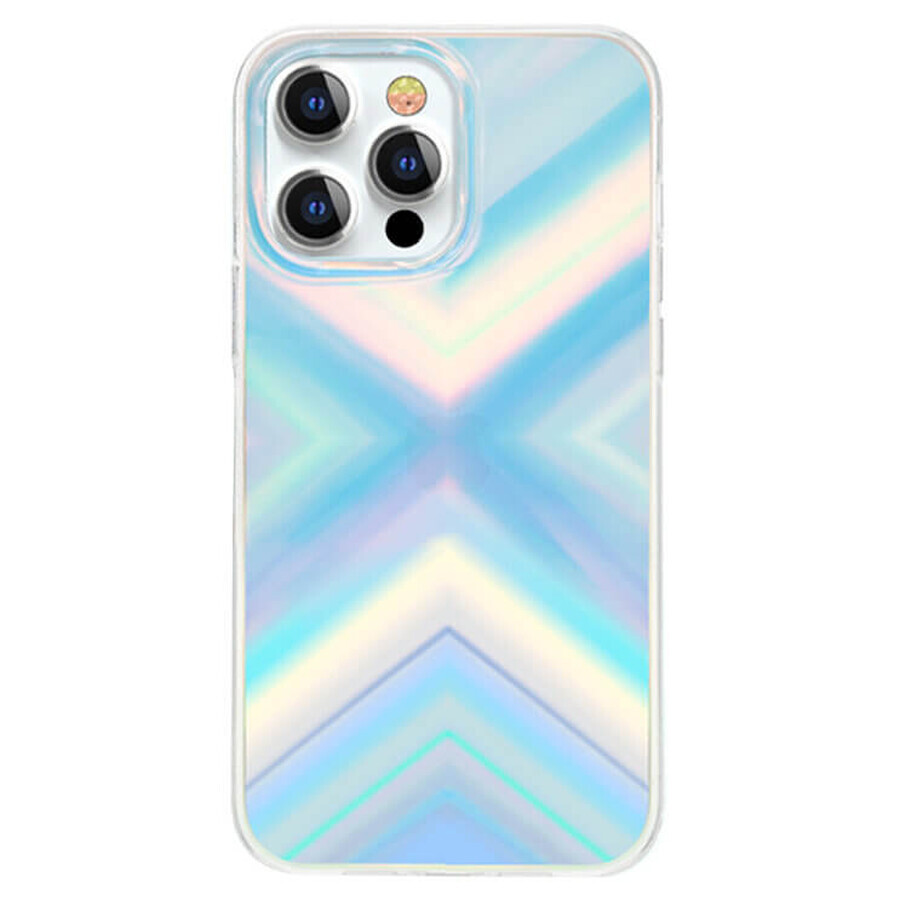 Kingxbar Streamer Series luxuriöse elegante Tasche für iPhone 13 Pro blau (Triangle)