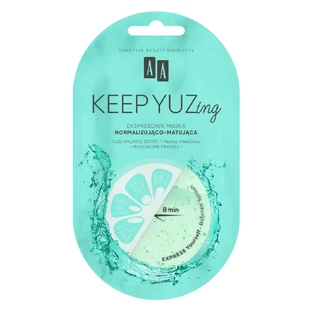 Oceanic Keep Yuzing Express Normaliserend en matterend masker, 7 ml