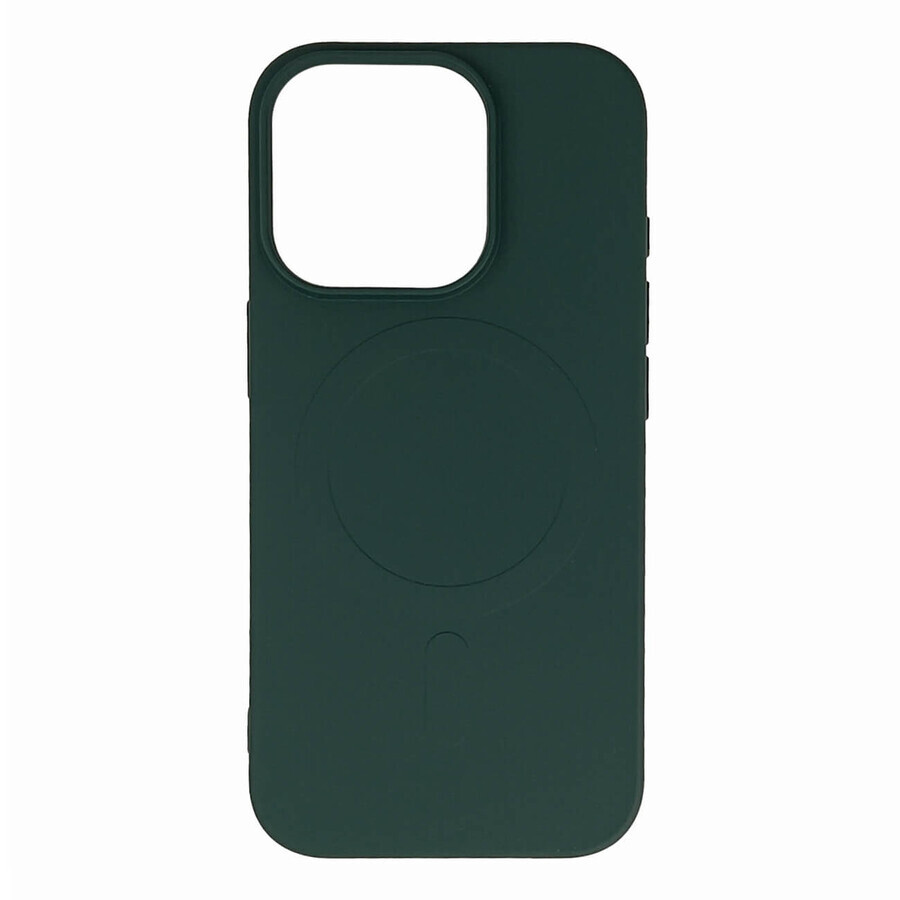 MagSafe Liquid Silicone Case for iPhone 16 Pro - dark green