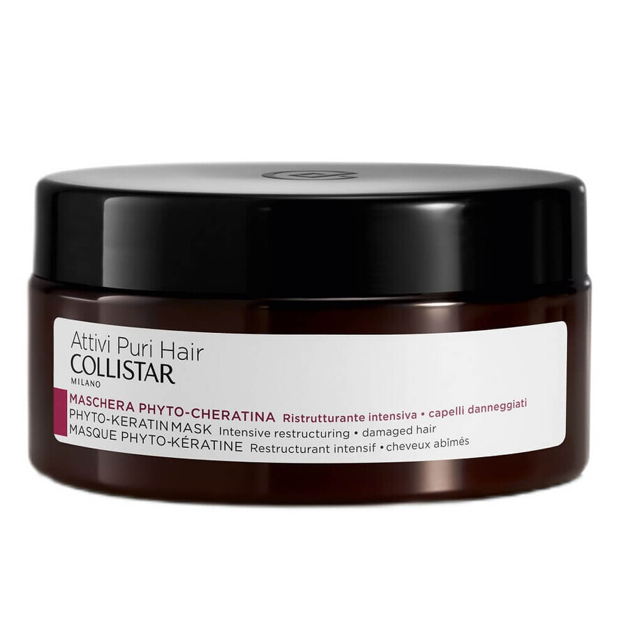 Collistar Attivi Puri Hair Mask with Phytokeratin, 200 ml