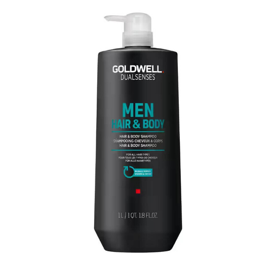 Comprar Goldwell Dualsenses Champú Cabello y Cuerpo para Hombre, 1000ml Goldwell Dualsenses Champú Cabello y Cuerpo para Hombre, 1000ml