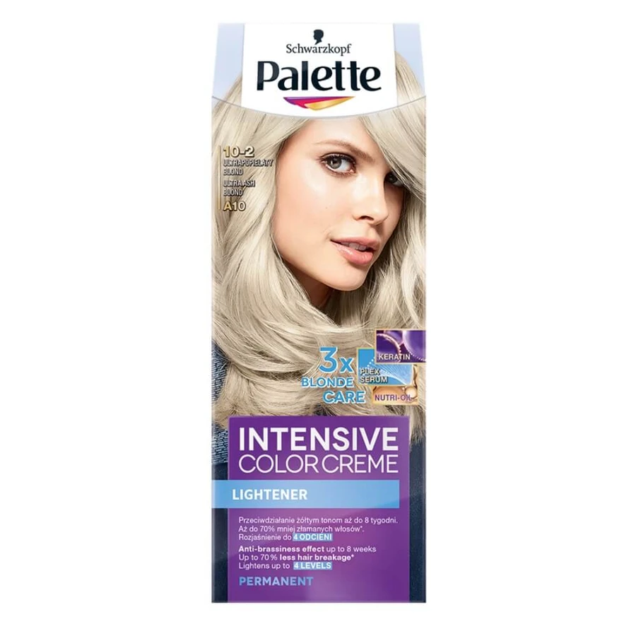 Palette Tinte A10 Ultra rubio