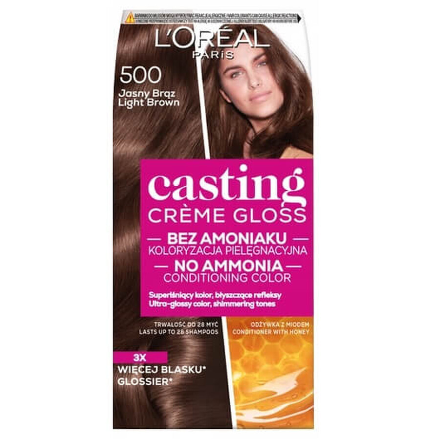 Buy L oreal Casting hair dye 500 Light brown L oreal Casting hair dye 500 Light brown