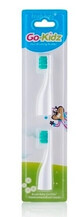 Brush-Baby Go Kidz Replacement tips for travel toothbrush, 2 pieces