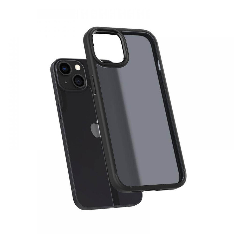 Spigen Ultra Hybrid Case für iPhone 13 - mattschwarz