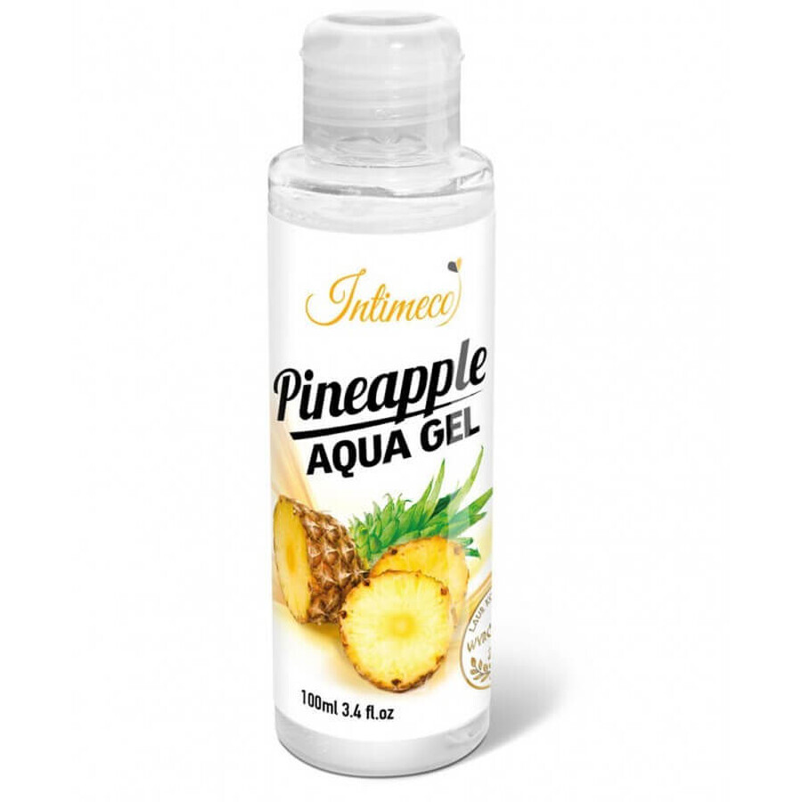 Intimeco Pineapple Aqua Gel Gel intimo idratante all'aroma di ananas, 100ml