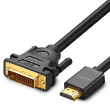Ugreen HD106 Câble DVI 24+1 pin / HDMI FHD 60Hz 1.5m - noir (11150)