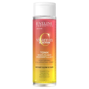 Eveline Cosmetics Vitamin C 3x Action Moisturizing and Illuminating Toner, 200 ml