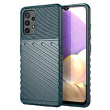 Thunder Case husă blindată flexibilă pentru Samsung Galaxy A72 4G verde