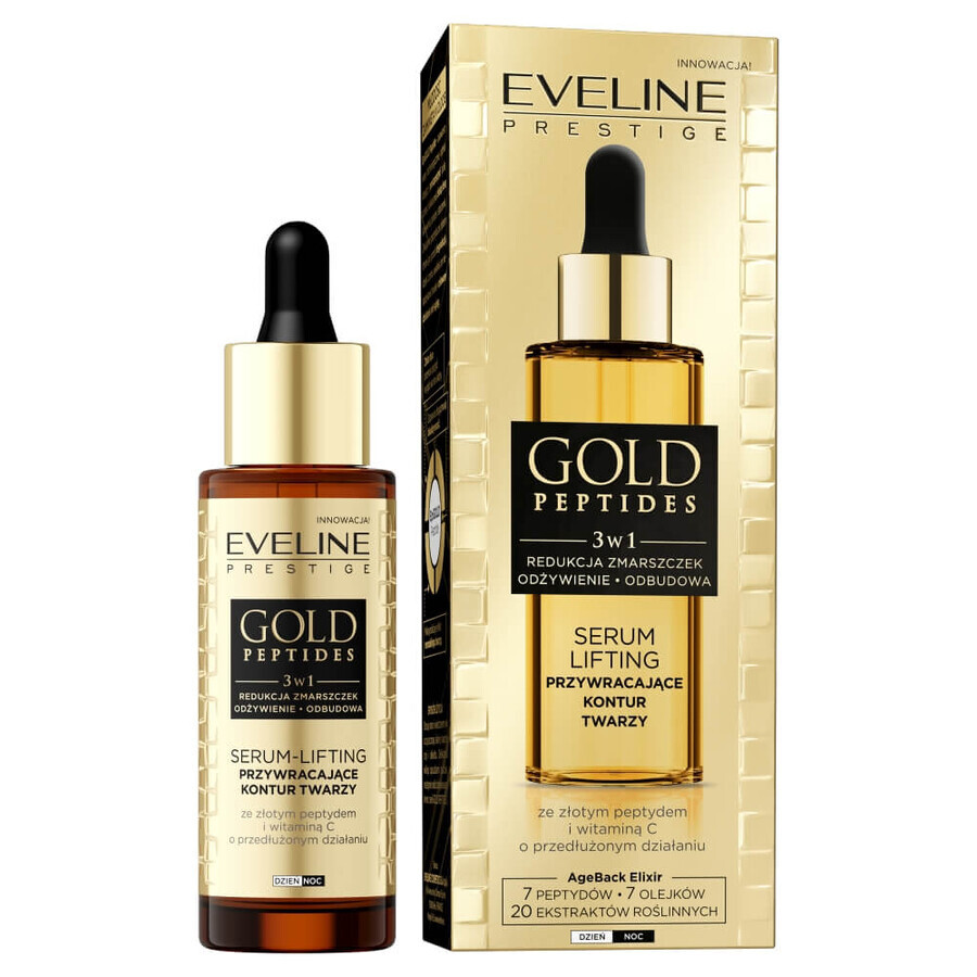 Eveline Cosmetics Gold Peptides Serum Lifting Facial, 30 ml