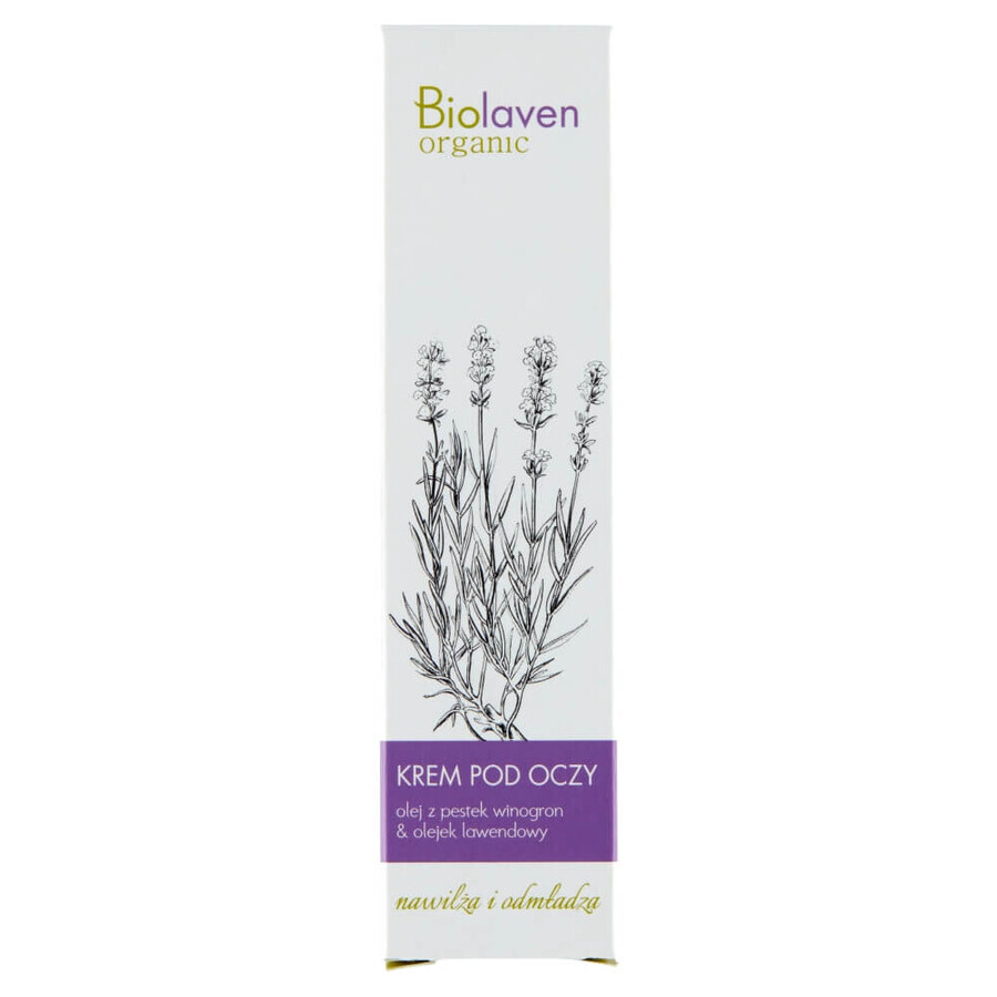 Biolaven Eye cream Grape seed oil amp; Lavender oil, 15 ml