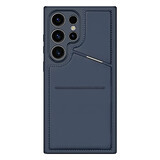 Custodia Dux Ducis Rafi ll Mag per Samsung Galaxy S24 Ultra - blu