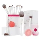 Jessup Cloud Dancer Makeup Brushes Gift Set, 17 pieces