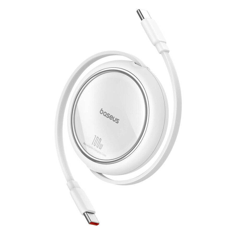 Baseus Free2Draw Mini USB-C - USB-C 100W 1m Verlängerungskabel - weiß