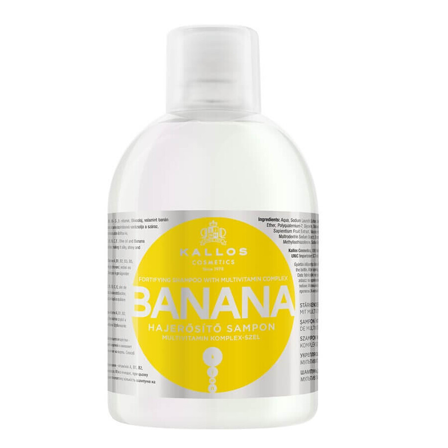 Comprar Champú de plátano Kallos KJMN, 1000 ml Champú de plátano Kallos KJMN, 1000 ml