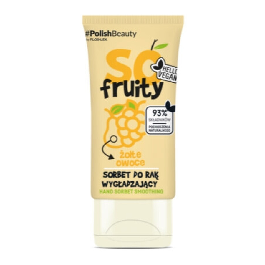 ¡Flos-Lek, SO Fruity! Sorbete de Manos de Frutas Amarillas, 50 ml