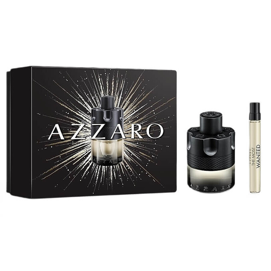 Acquista Azzaro The Most Wanted Intense Set Eau de Toilette, 50 ml + Eau de Toilette, 10 ml Azzaro The Most Wanted Intense Set Eau de Toilette, 50 ml + Eau de Toilette, 10 ml
