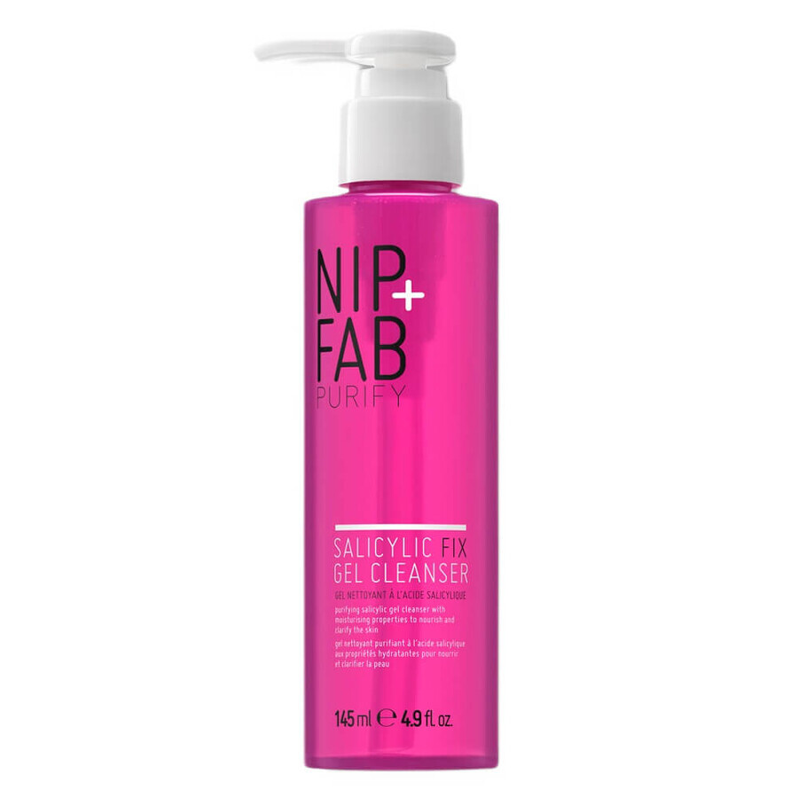 NIP+FAB Salicylic Fix Face Wash Gel, 145 ml