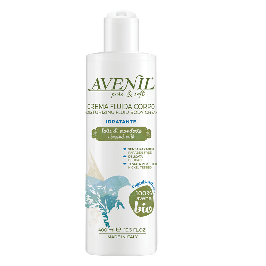 Hydraterende lichaamscrème, Pure&Soft, 400 ml, Avenil