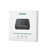 Ugreen switch Séparateur HDMI - 2x HDMI 4K 60Hz noir (CM217)