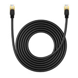 Baseus High Speed Cat 8 40 Gbps Ethernet Kabel 5 m - schwarz