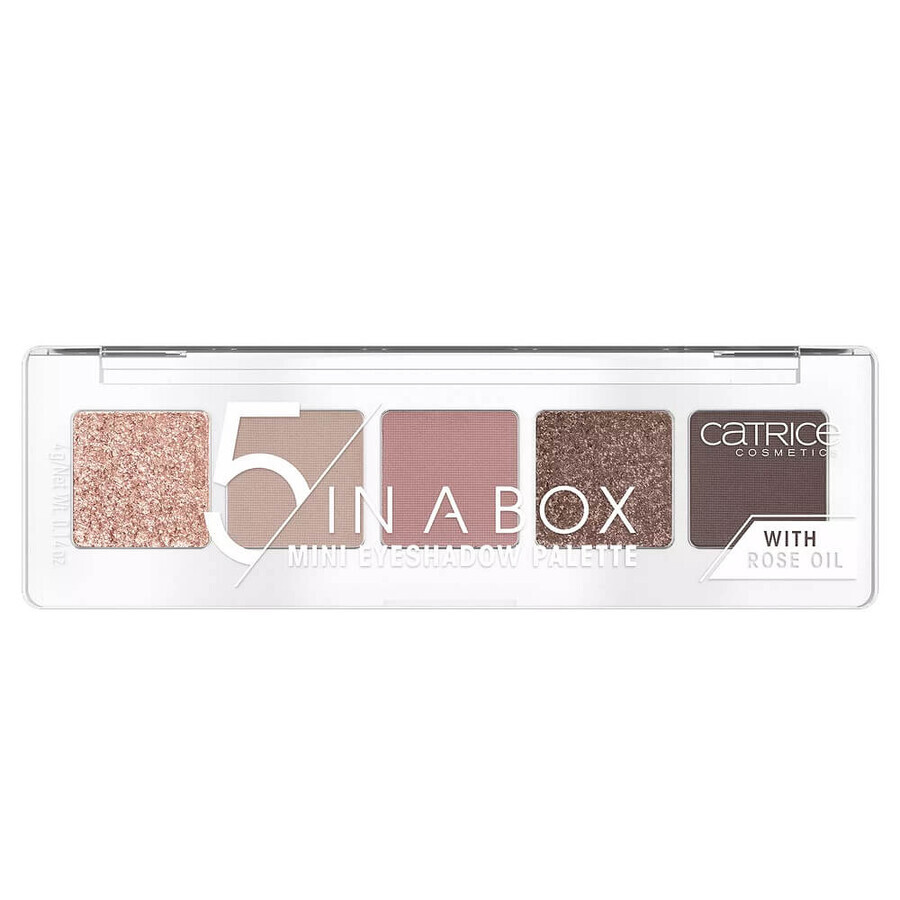 Buy Catrice 5 In A Box Mini eyeshadow palette 020 Soft Rose Look, 4 g Catrice 5 In A Box Mini eyeshadow palette 020 Soft Rose Look, 4 g
