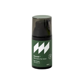 Monolith Skincare For Men Eye cream with argan oil, 30 ml