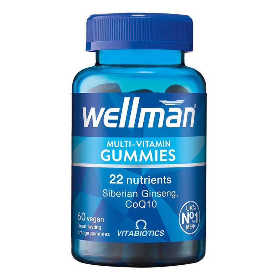 Vitabiotics Wellman, 60 geles