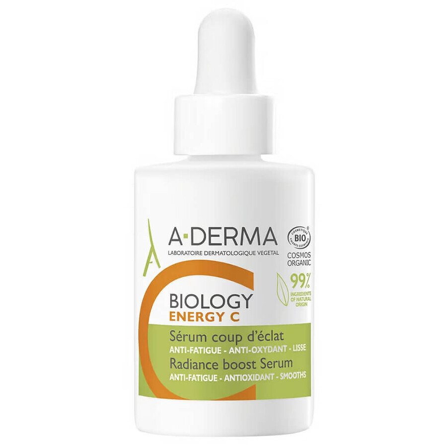 A-Derma Biology Energy C Brightening Serum, 30 ml