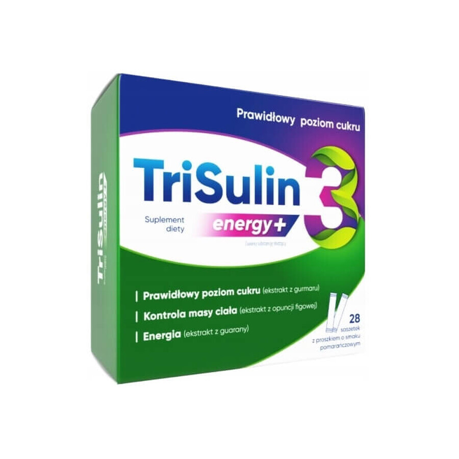 Trisulin Energy+, 28 pliculețe