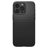 Carcasă Spigen Liquid Air pentru iPhone 15 Pro - negru mat
