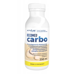 RecoMed Carbo citroensmaak, 250 ml