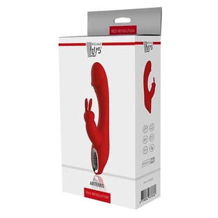 Dream Toys Vibrador Conejito Artemis Red Revolution