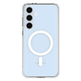 Étui Ultra Hybrid MagSafe de Spigen pour Samsung Galaxy S24 FE - blanc