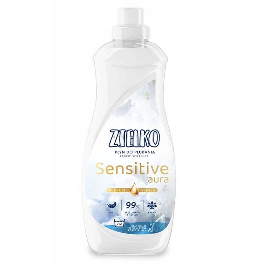 Zielko Sensitive Aura Clătire alb, 1.52 l