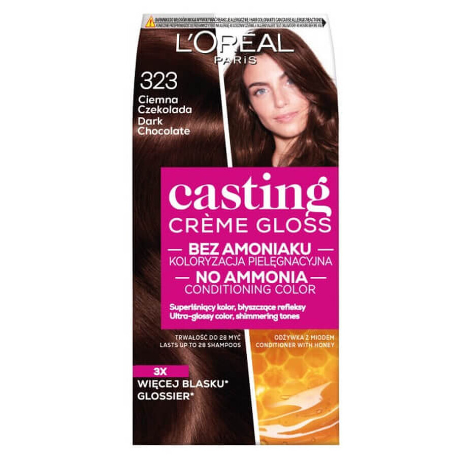 Buy L oreal Casting dye 323 Dark chocolate L oreal Casting dye 323 Dark chocolate