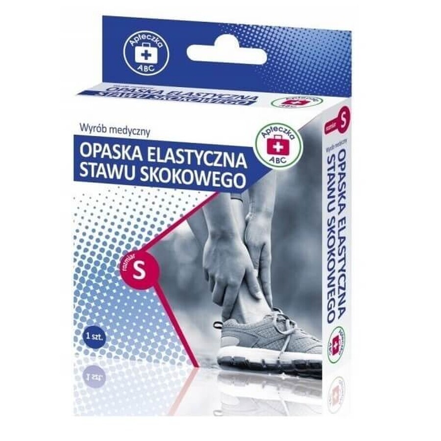 Kit di pronto soccorso ABC, Tutore elastico per caviglia, taglia S, 1 pezzo